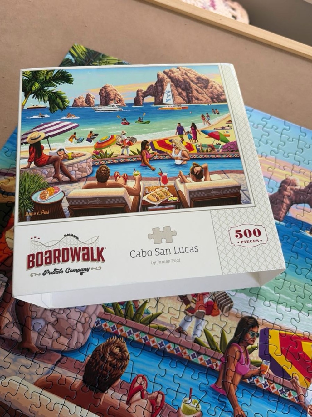 New Release Boardwalk Puzzles Cabo San Lucas 500-Piece Puzzle 🎨 James Poai